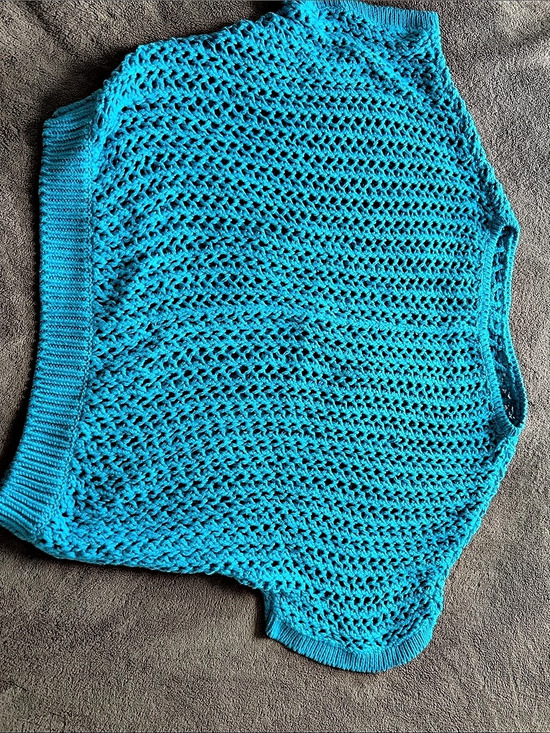 We The Free Sweaters - We The Free Open Knit Sweater Blue Large Like New